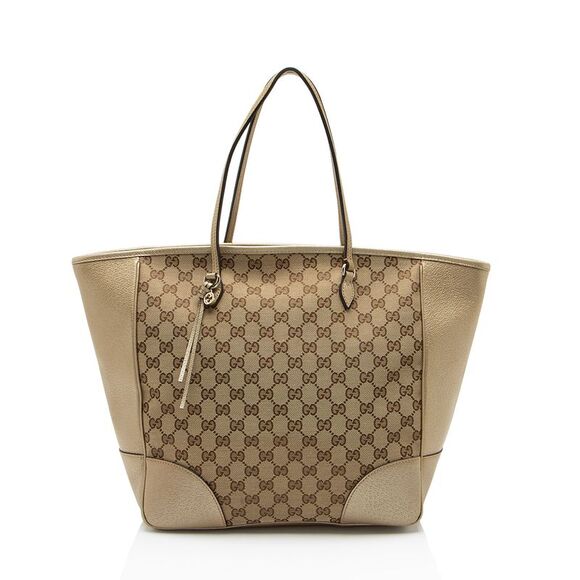 Gucci GG Canvas Bree Medium Tote - Picture 1 of 14